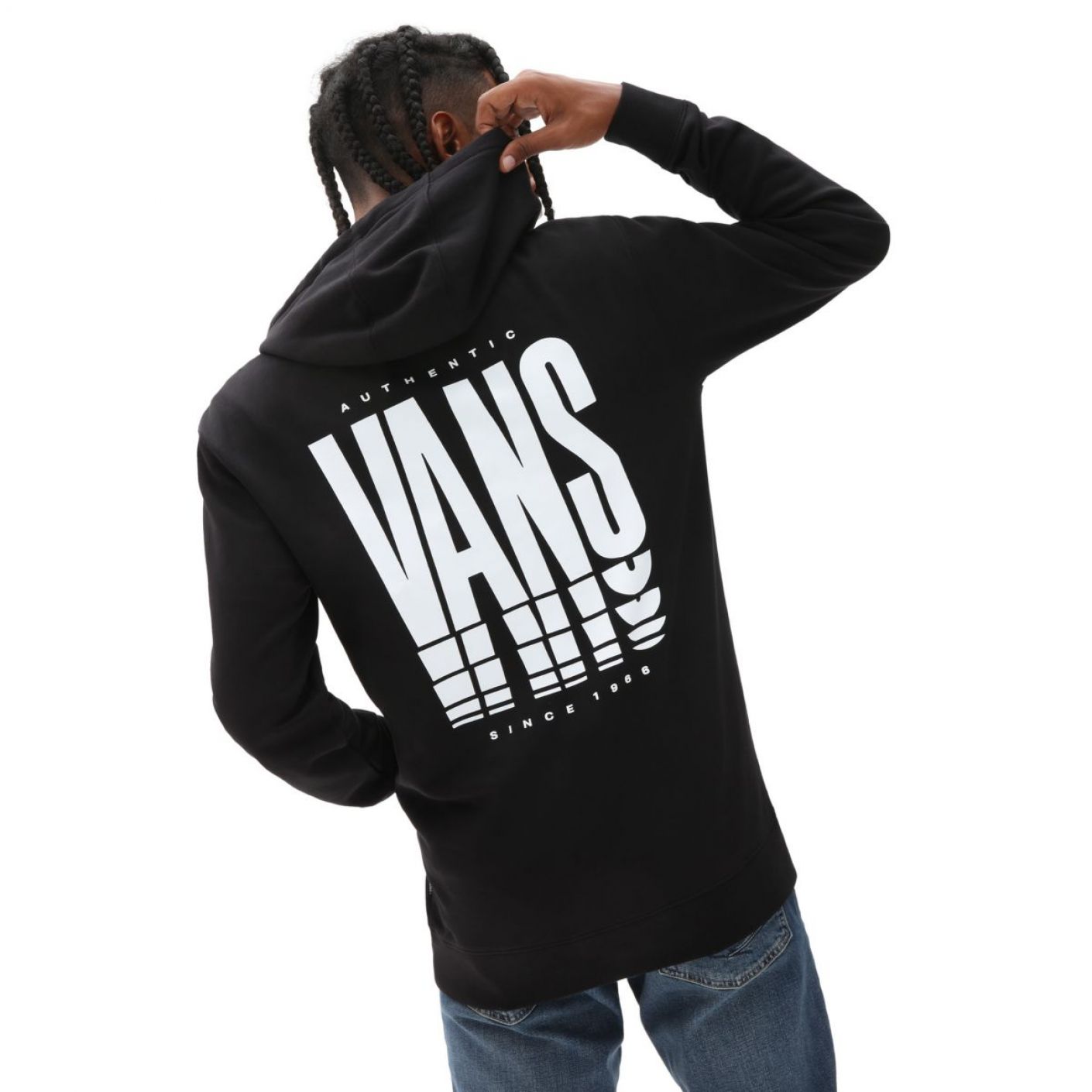 Vans Reflect Sweatshirt with Black Hood