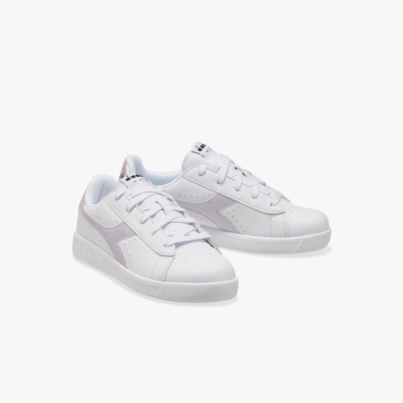 Diadora Game P White Pink Girl's Mirror