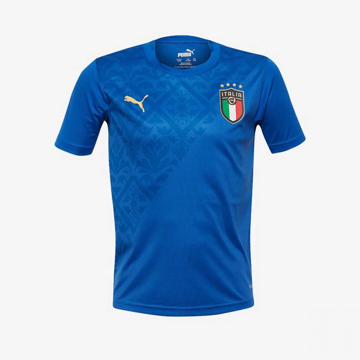 Puma T-shirt Figc Italia Ufficiale 2020-2021 da Bambino