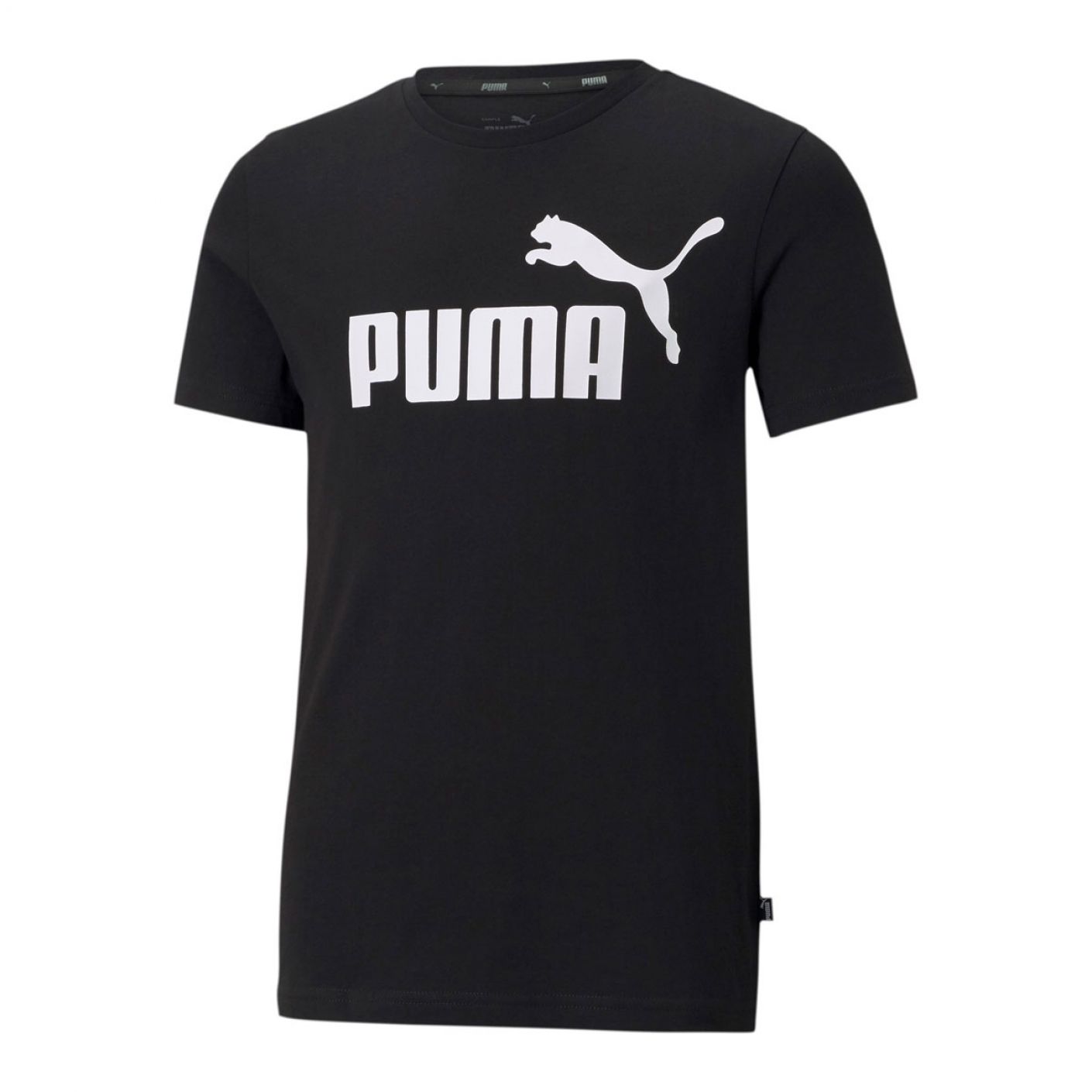 Puma T-shirts Essentials Logo Black for Kids