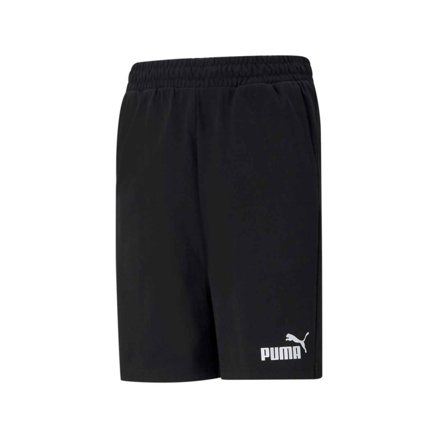 Puma Essential Jersey Short Black da Bambino