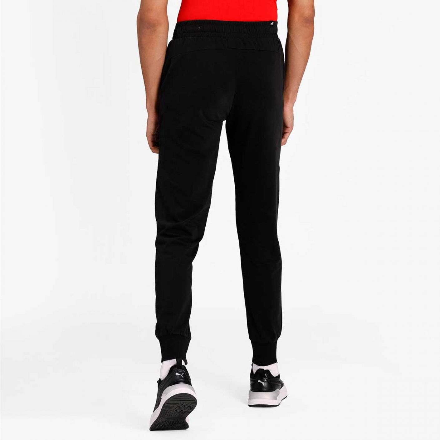 Puma Essentials Jersey Black Pants for Men
