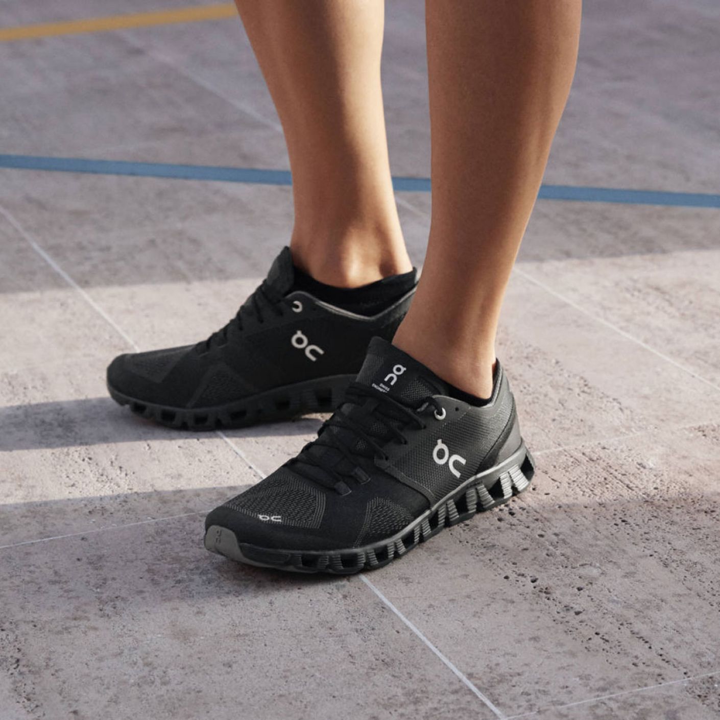 On Cloud X Men's Black-Black Running Shoe