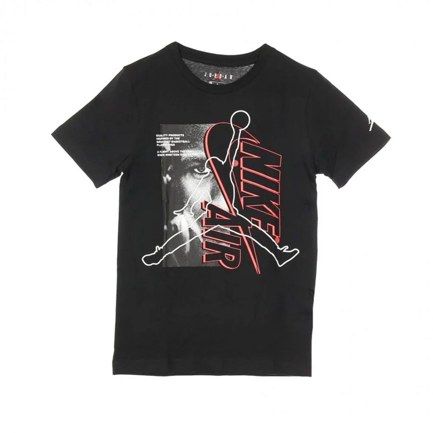Nike T-Shirt Sleeve Graphic Tee Black