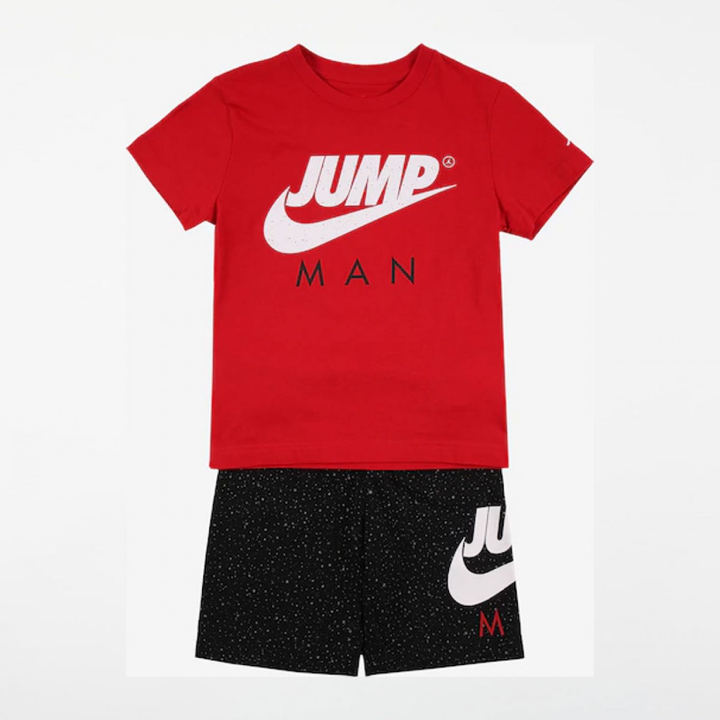 Nike Set Completo da Bambino Rosso Nero