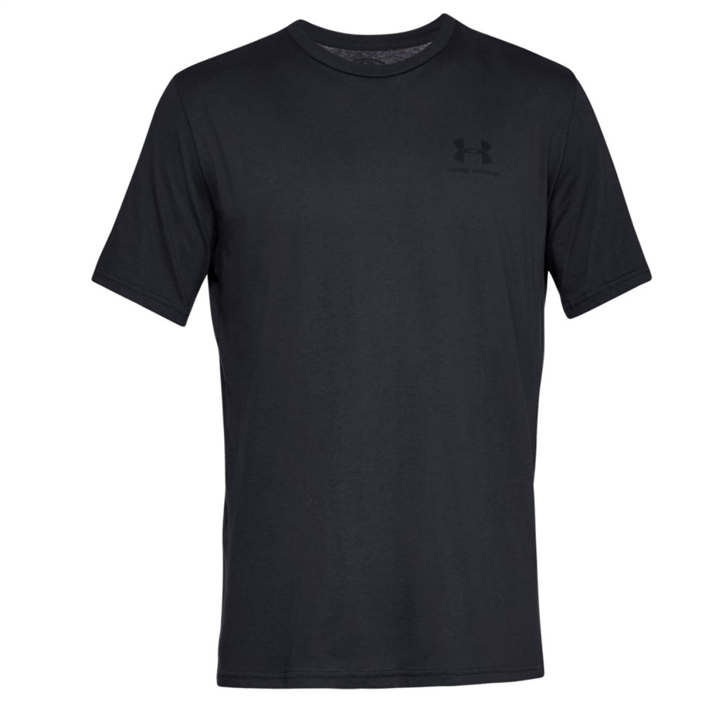 Under Armour Sportstyle T-Shirt für die linke Brust, Schwarz