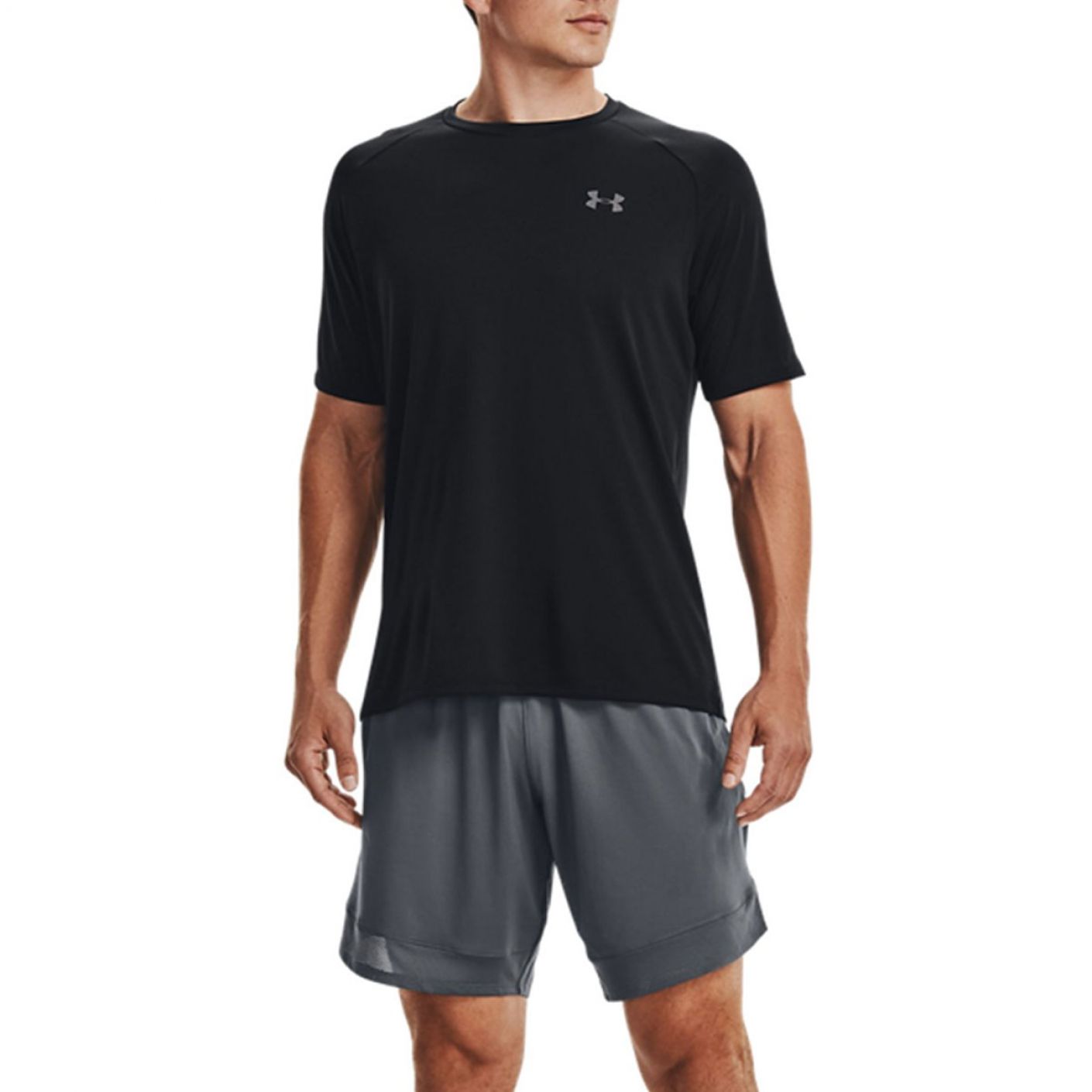 Under Armor Men's Black Ua Tech 2.0 T-shirt