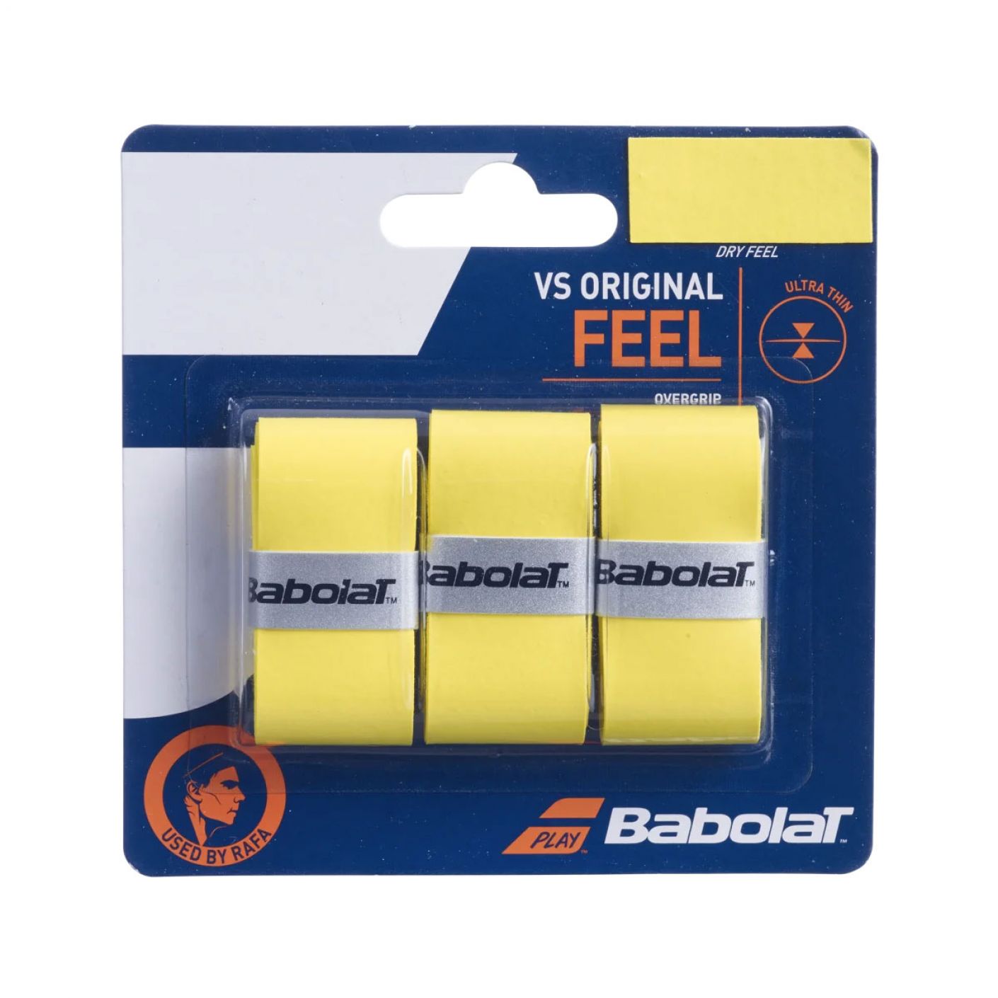 Babolat Vs Original x3 Overgrip Yellow