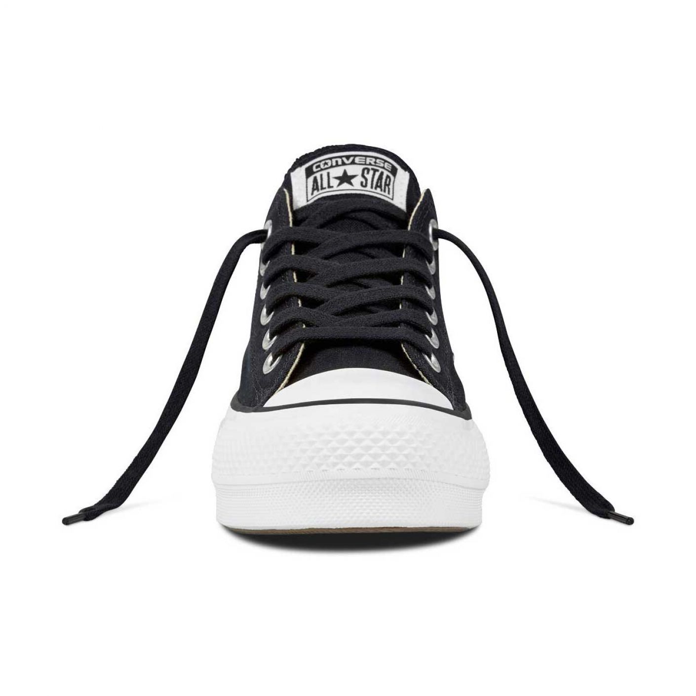 Converse Chuck Taylor All Star Platform Canvas Low Top Schwarz