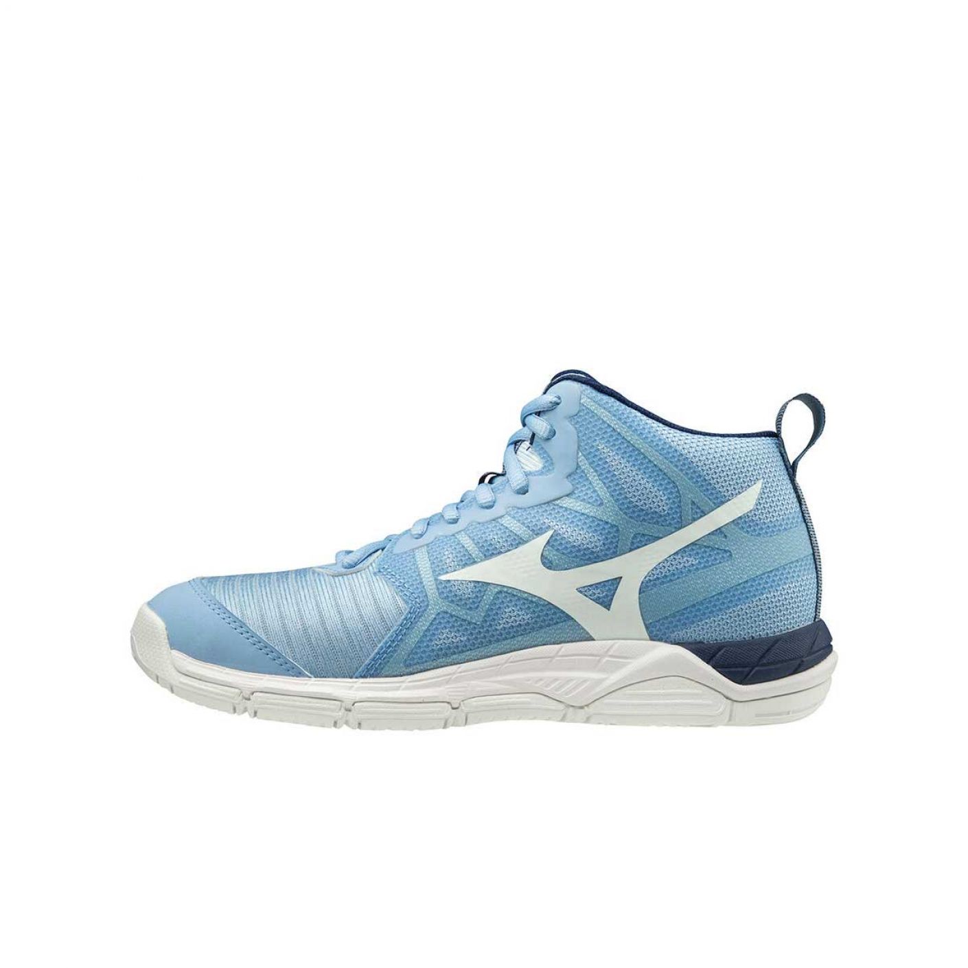 Mizuno Wave Supersonic 2 Mid for Woman Light Blue