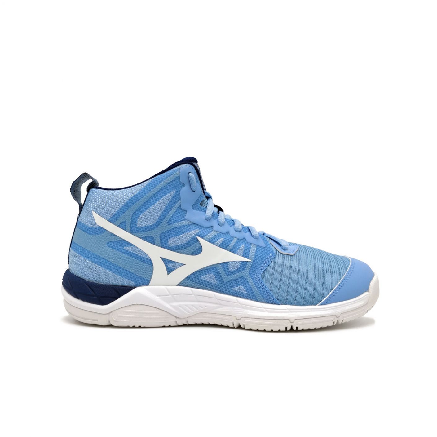 Mizuno Wave Supersonic 2 Mid for Woman Light Blue