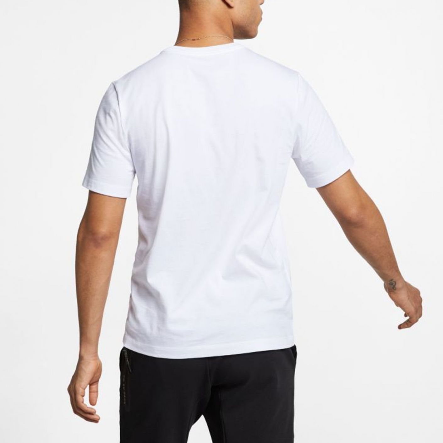Nike Sportswear T-Shirt Weiß-Schwarz für Herren