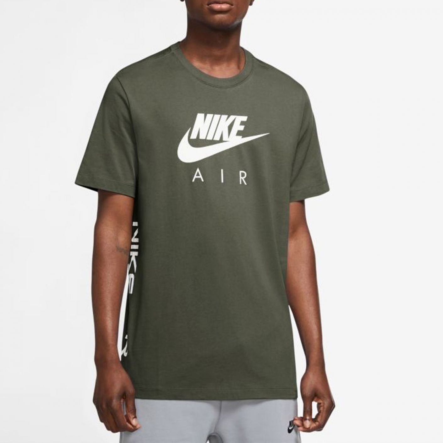 Nike T-shirt Man Tee Air Green for Men