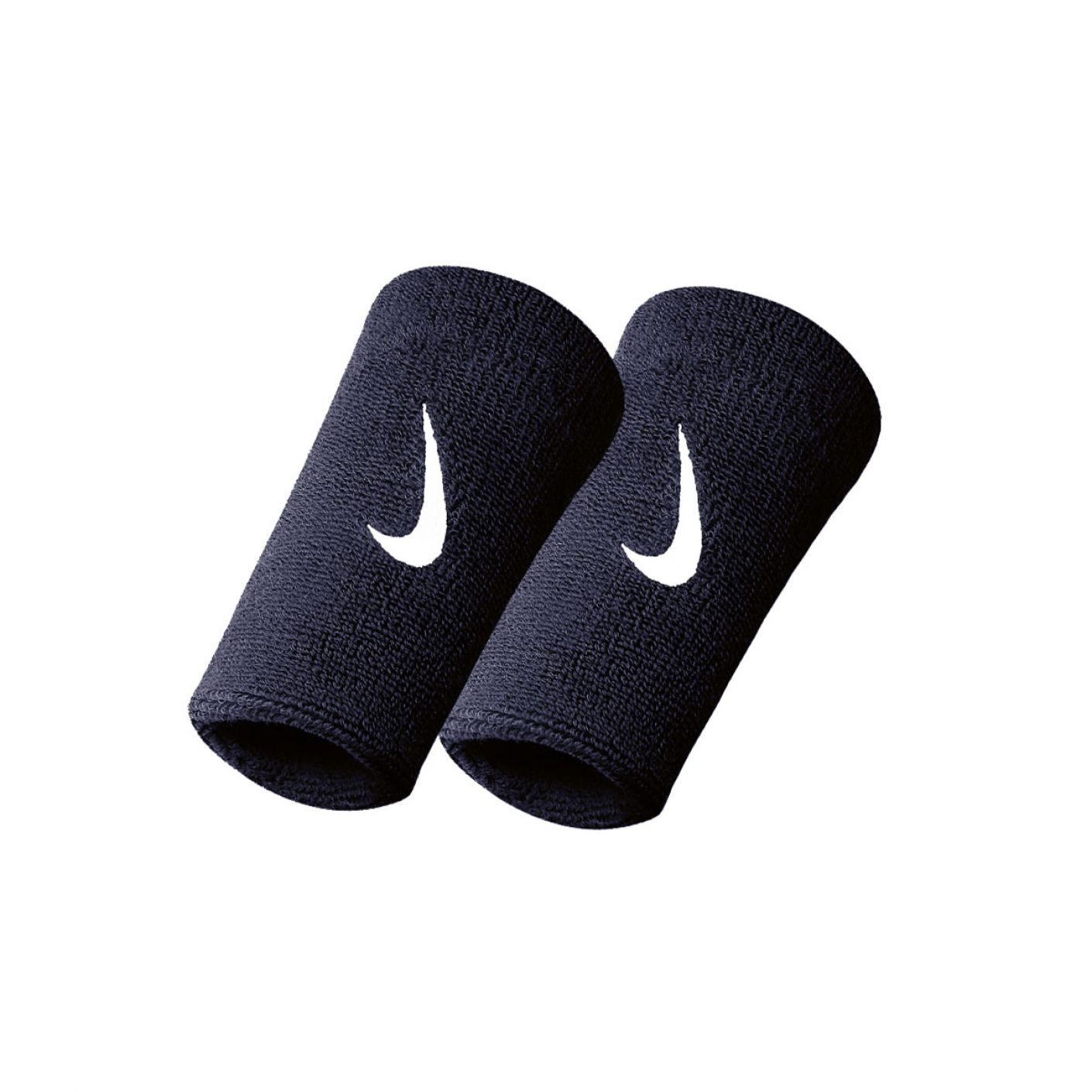 Nike Double Wristbands Cuffs Blue Obsidian White
