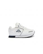 Kappa Logo Voghera 5 Kids White Blue Marine