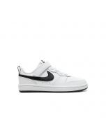 Nike Court Borough Low 2 Bambino White-Black