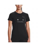 Under Armor Live Sportstyle Graphic Ssc Black Women