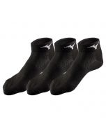 Mizuno Running-Training Mid Socks 3 pairs Black