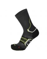 Mico Trek Medium Compression Oxi-Jet Sock Black