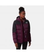 The North Face Women's Diablo Pamplona Purple Hooded Down Jacket