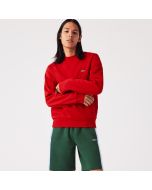 Lacoste Men's Organic Brushed Cotton Sweatshirt Red