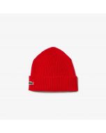 Lacoste Wool Hat Red