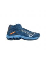 Mizuno Wave Lightning Z7 Mid Marineblau