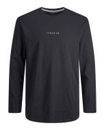 Jack & Jones State Tee Crew Neck LS Black