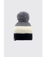 Brekka Montana Stripe Pom Black