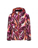 CMP Sangria/Flamingo Fluo Ski Jacket for Girls