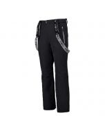 CMP Men's Solid Color Stretch Ski Pants Black