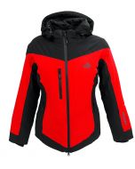 Dubin Women's Denali Stretch Ski Jacket Black-Red