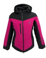 Dubin Women's Denali Stretch Ski Jacket Black-Pink