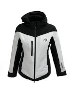 Dubin Skijacke Damen Denali Stretch Schwarz-Weiß