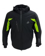 Dubin Men's Ski Jacket Roen Stretch Black-Green