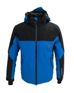 Dubin Men's Vinson Stretch Ski Jacket Black-Blue