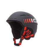 Zero RH+ Ski Rider Helmet Matt Black/Red Faded To White