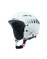 Zero RH+ Ski Rider Helmet Matt White/Shiny Gray Faded To Black