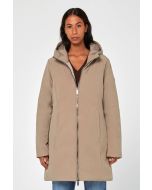 Brekka Women's Softshell Fabric Parka Beige