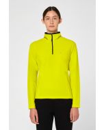 Brekka Women's Recycled Microfleece Zip Up Jacket Yellow