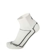 Mico Multisport Short Socks Light Weight Odor Zero Ionic+ White