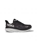 Hoka Clifton 9 Black / White da Uomo