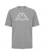 Kappa Cromen Logo T-Shirt Grey