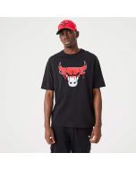 New Era ‌Chicago NBA Drip Logo Bulls T-Shirt black