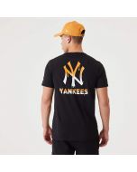 New Era T-Shirt New York Yankees MLB Drip Logo nera