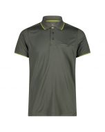 CMP Polo Short Sleeve Oil Green/Green for Men