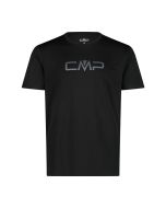 CMP Crew Neck T-shirt with Logo Black for Men