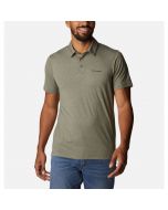 Columbia Polo Tech Trail Stone Green Heather Men