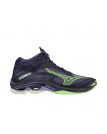 Mizuno Wave Lightning Z7 MID Evening Blue/Techno Green/Ioli for Men