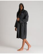 Arena Bathrobe Zeppelin Light Cotton Asphalt